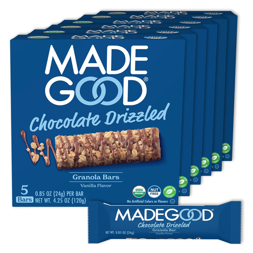 Madegood Chocolate Drizzled Granola Bars | 6 pack