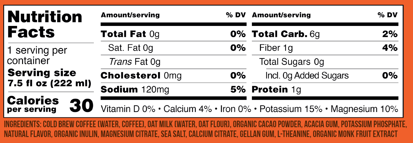 Oaza Electrolyte-Infused Cold Brew | 12 Pack
