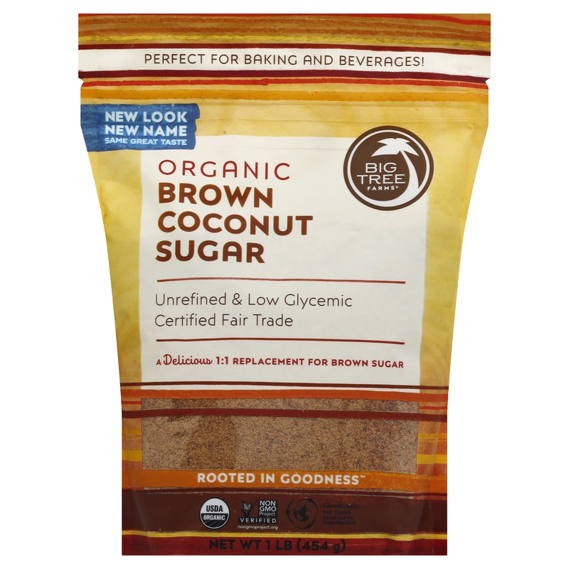 Big Tree Farms Coconut Sugar, Brown, Organic