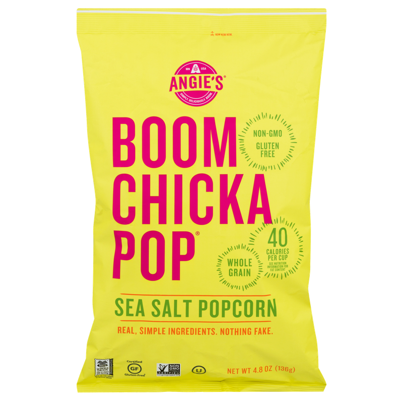 Angie’S Boomchickapop Sea Salt Popcorn