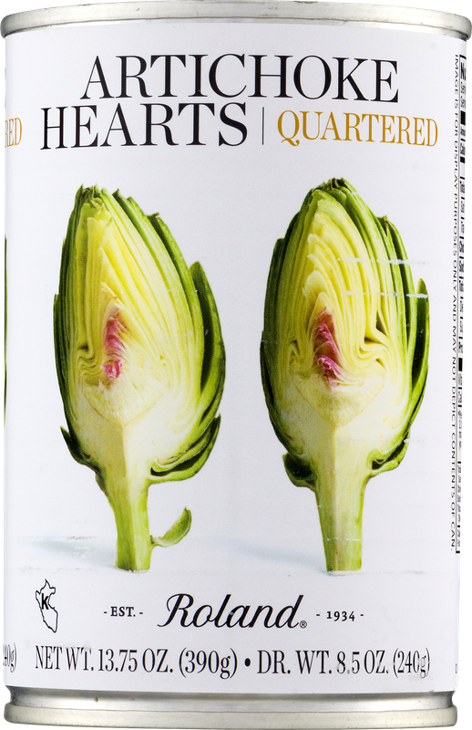 Roland Artichoke Hearts Quartered