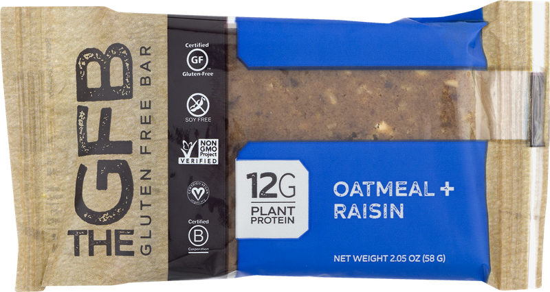 The GFB Gluten Free Bar Oatmeal Raisin