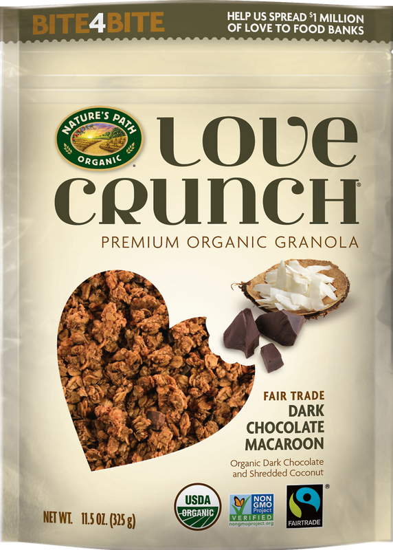 Natures Path Organic Premium Organic Dark Chocolate Macaroon Granola