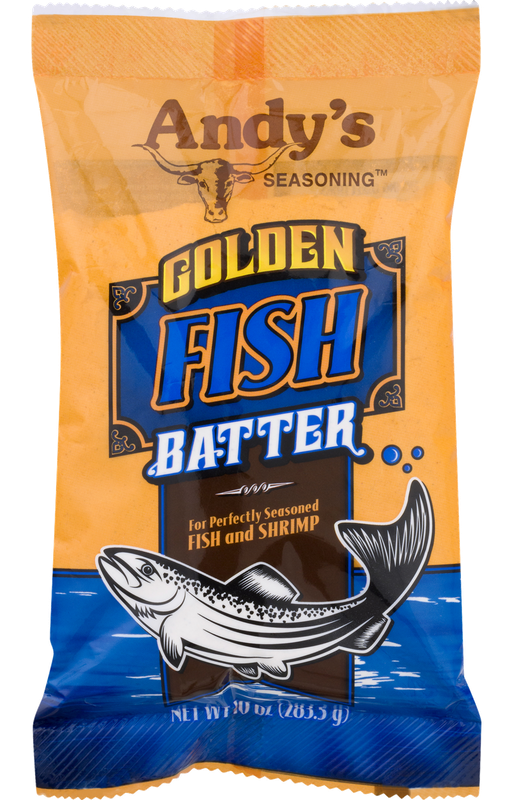Andy's Seasoning Batter, Golden Fish