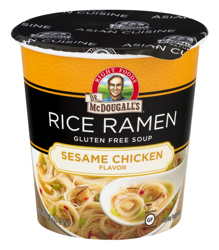 Dr. McDougall's Rice Ramen Gluten Free Soup Sesame Chicken