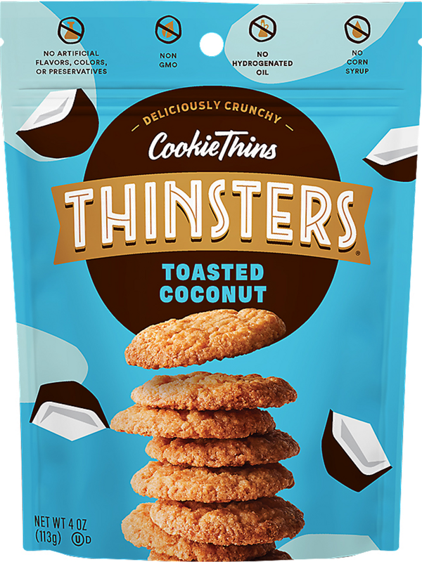 Thinsters Toasted Coconut Cookie Thins