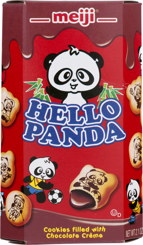 Meiji Hello Panda Filled Cookies