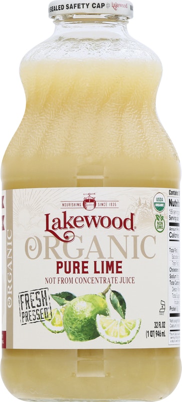 Lakewood Organic Pure Lime Juice