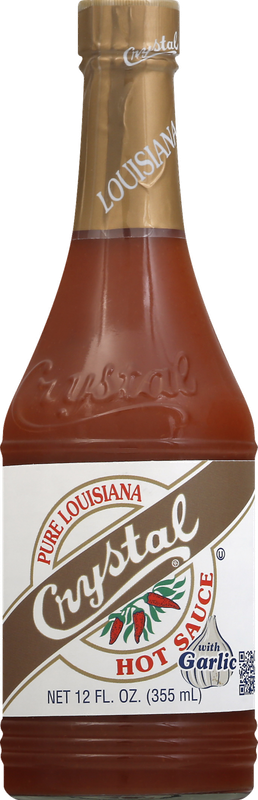 Crystal With Garlic Hot Sauce