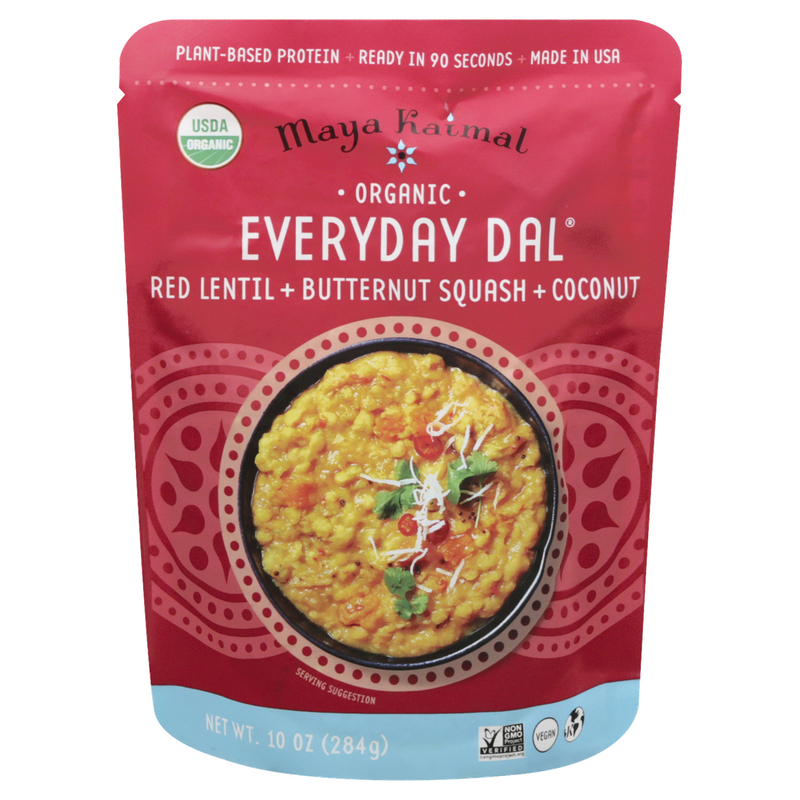 Maya Kaimal Organic Everyday Dal Red Lentil Butternut Squash Coconut