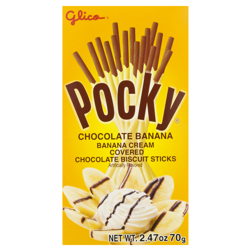 Pocky Biscuit Sticks, Chocolate Banana