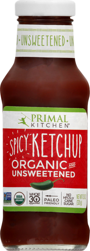 Primal Kitchen Organic & Unsweetened Spicy Ketchup