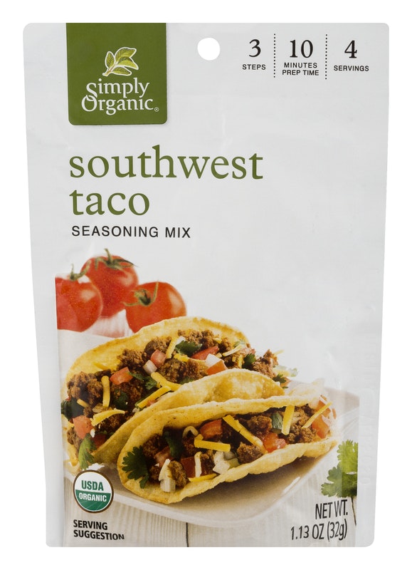 Simply Organic Seasoning Mix Southwest Taco