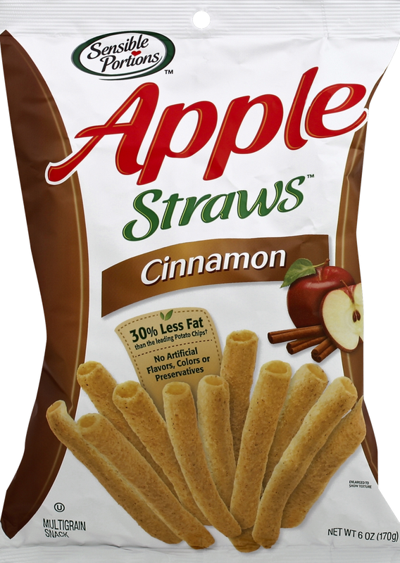 Sensible Portions Cinnamon Apple Straws