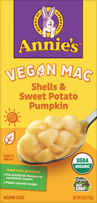 Annies Organic Creamy Sauce Pumpkin & Sweet Potato Vegan Mac