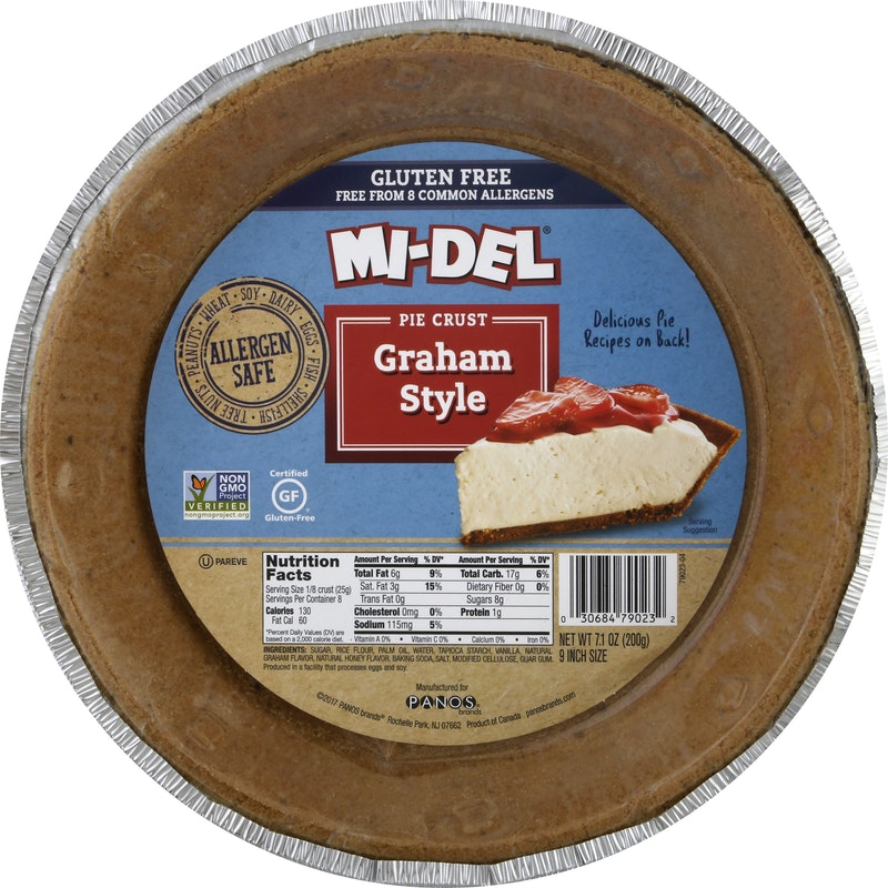 Mi del Graham Style 9 Inches Pie Crust | 12 Pack