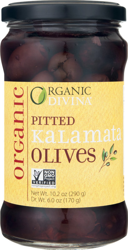 Organic Divina Pitted Kalamata Olives