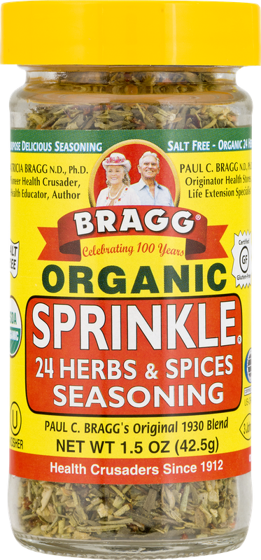 Bragg 24 Herbs & Spices Seasoning, Sprinkle, Organic - 1.5 oz