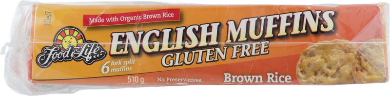Food For Life English Muffins Brown Rice