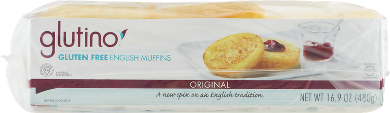 Glutino Gluten Free English Muffins Original