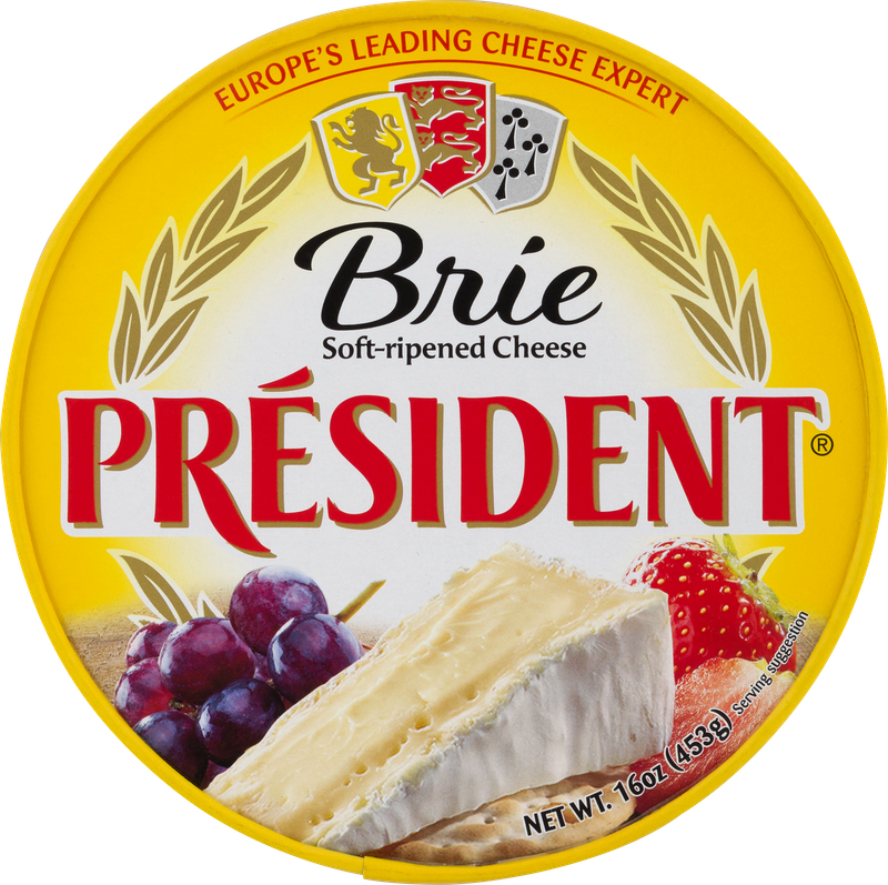 President Soft-Ripened Cheese Brie