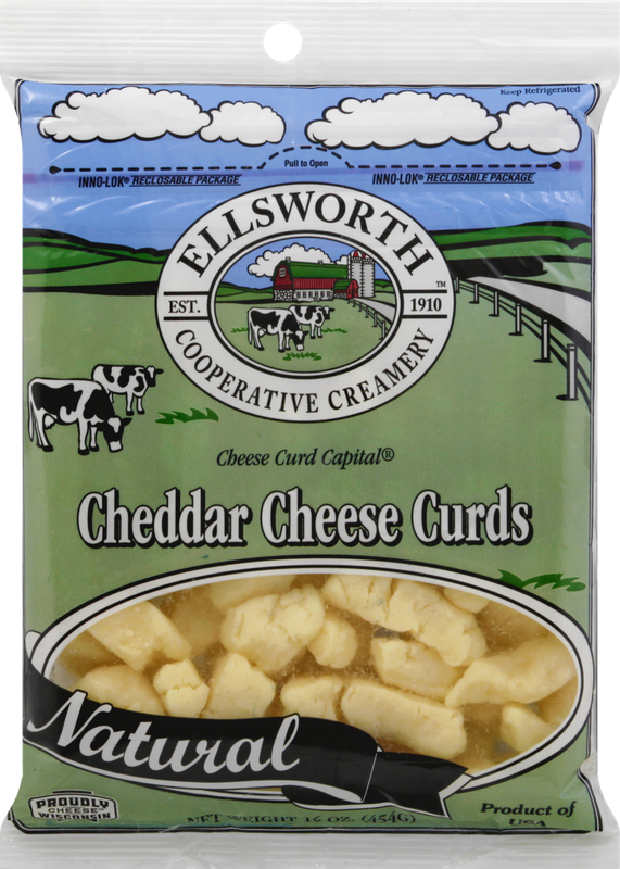 Ellsworth Cheese Curds Cheddar