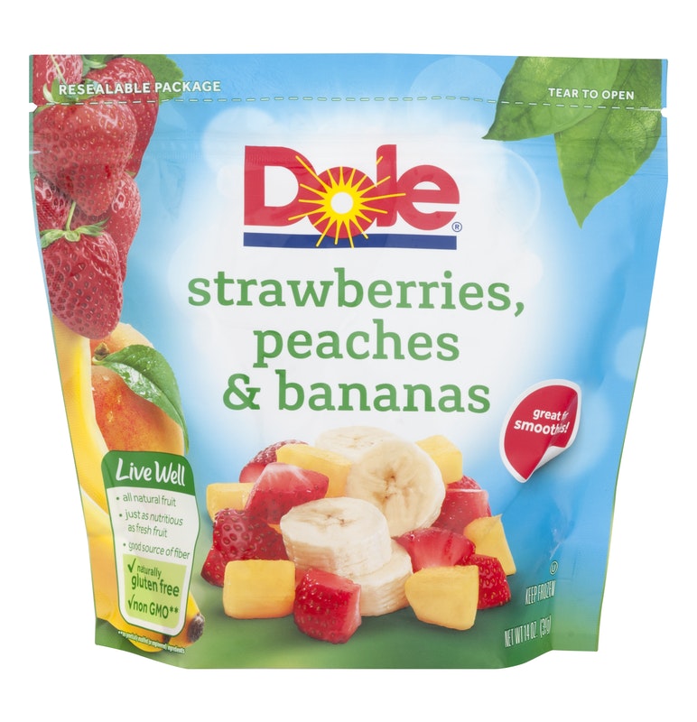 Dole Strawberries, Peaches & Bananas