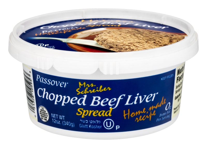 Mrs. Schreiber Chopped Beef Liver Spread