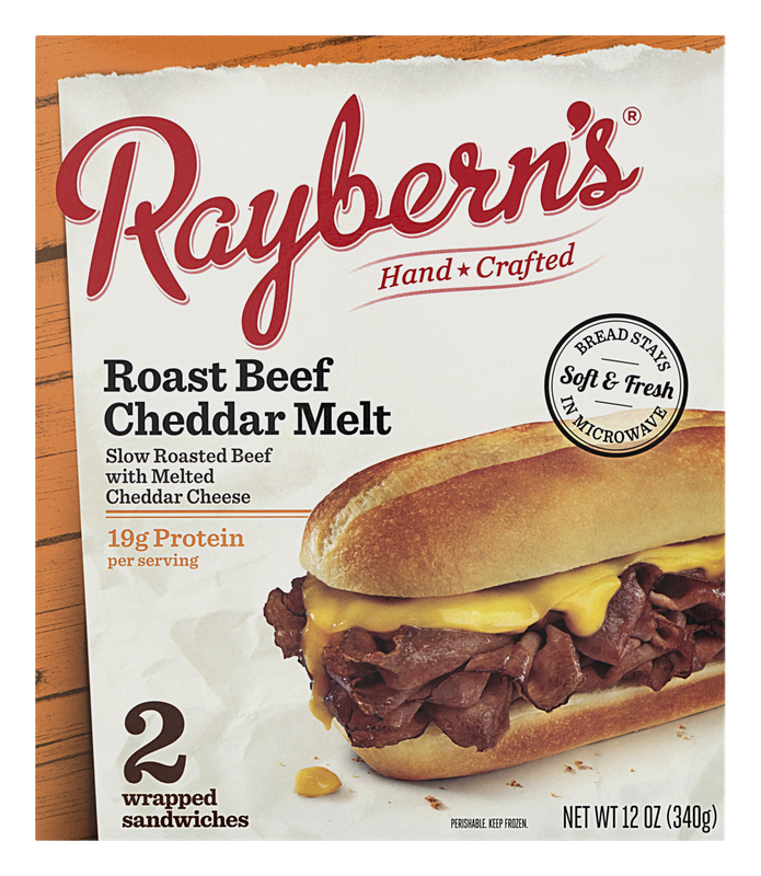 Raybern's Sandwiches Roast Beef Cheddar Melt