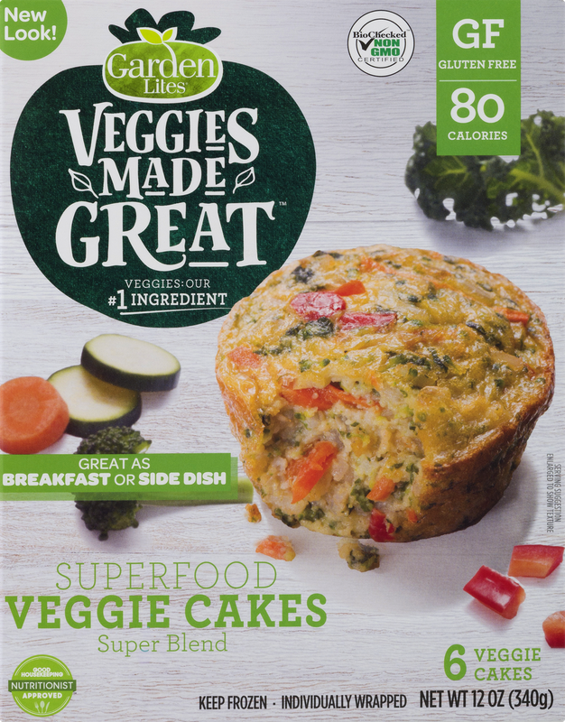 Garden Lites Veggies Made Great Veggie Cakes Super Blend