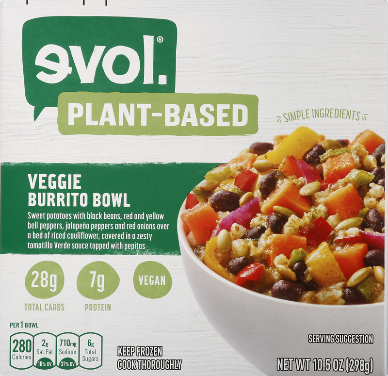Evol Veggie Burrito Bowl