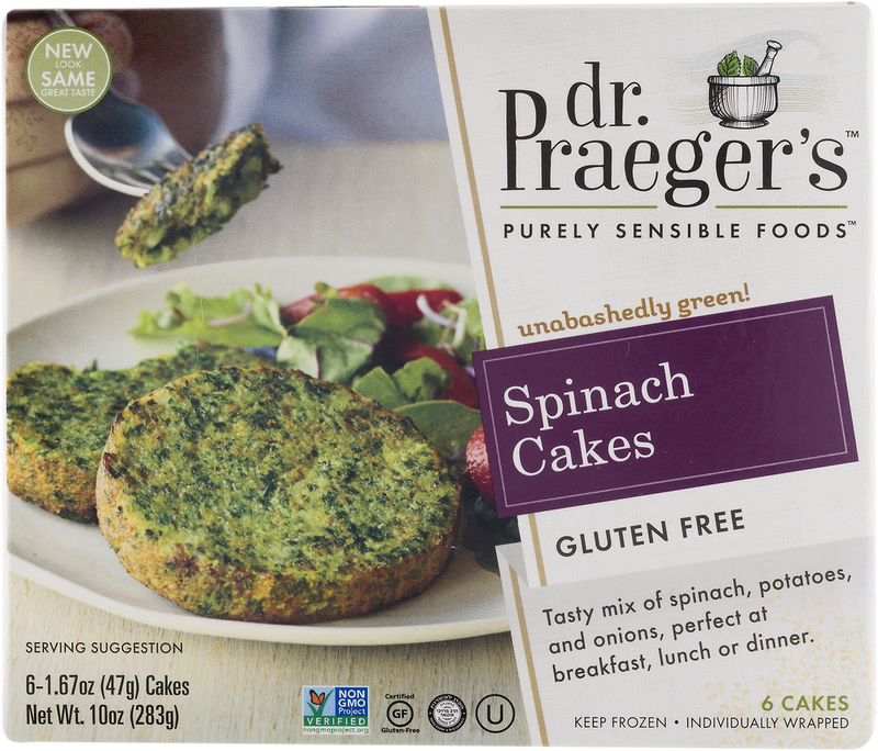 Dr. Praeger's Spinach Cakes