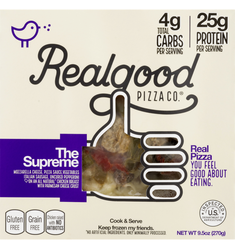 Real Good Poppers Pizza, The Supreme