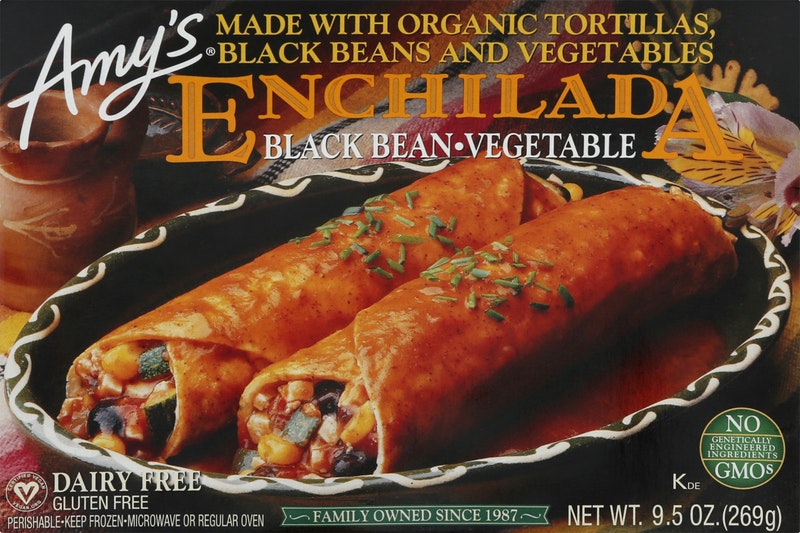 Amys Black Bean Vegetable Enchiladas