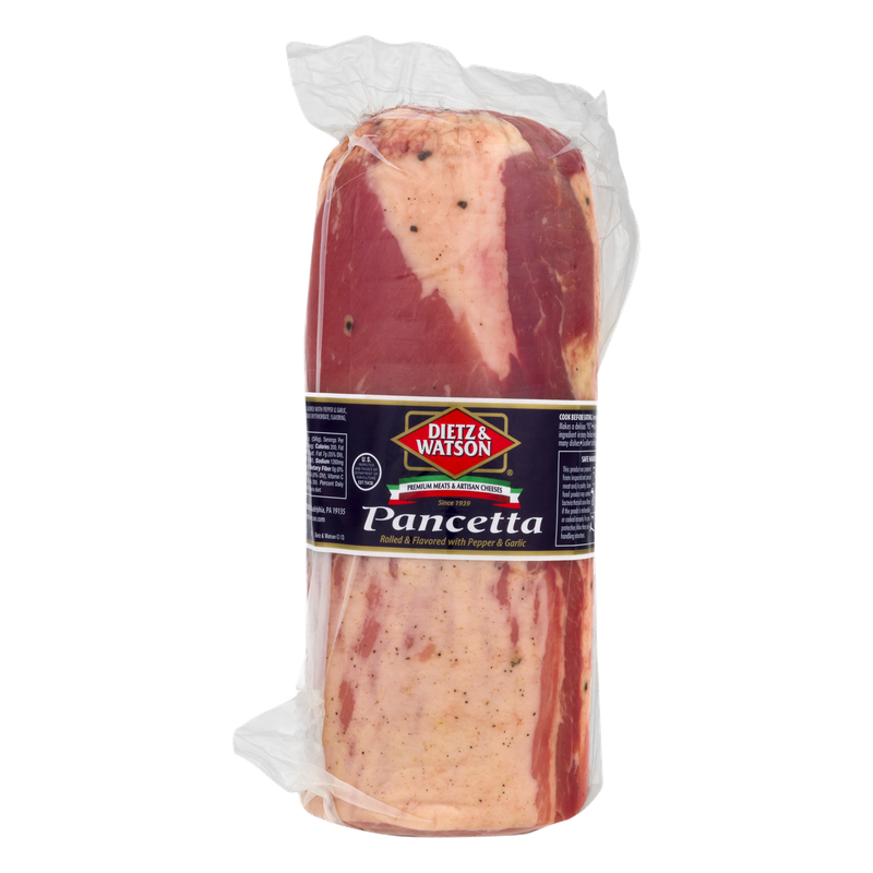 Dietz & Watson Pancetta, Shrink Wrapped
