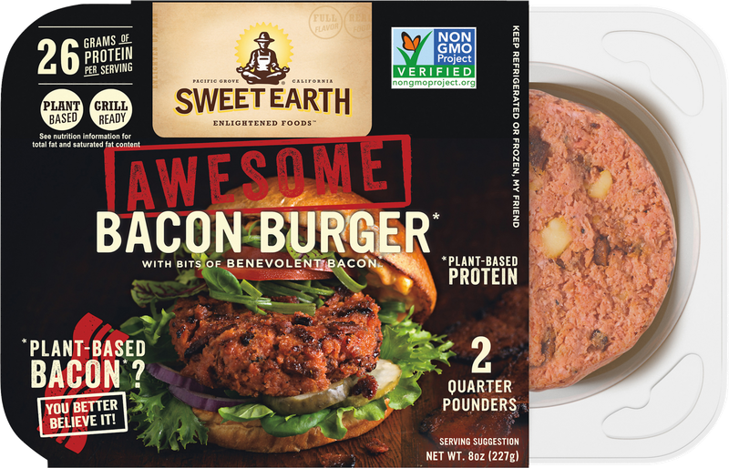 Sweet Earth Awesome Bacon Burger 2 ea