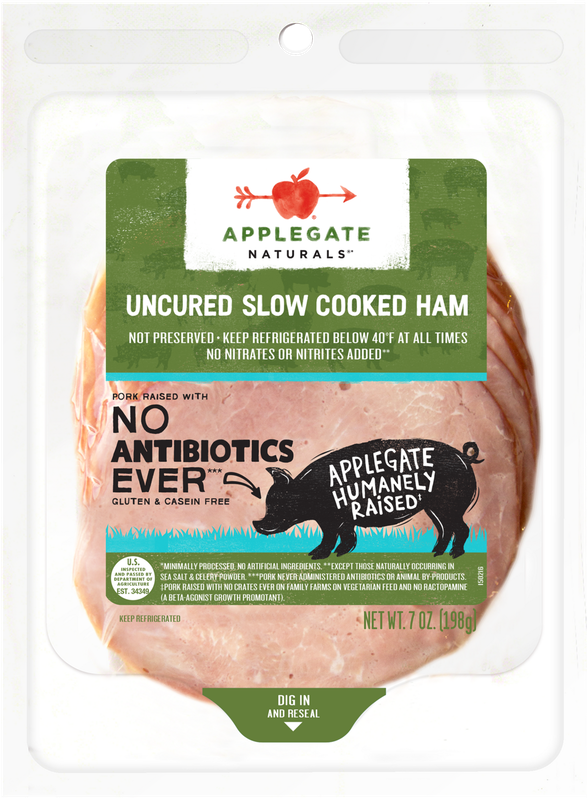 Applegate Naturals Uncured Slow Cooked Ham