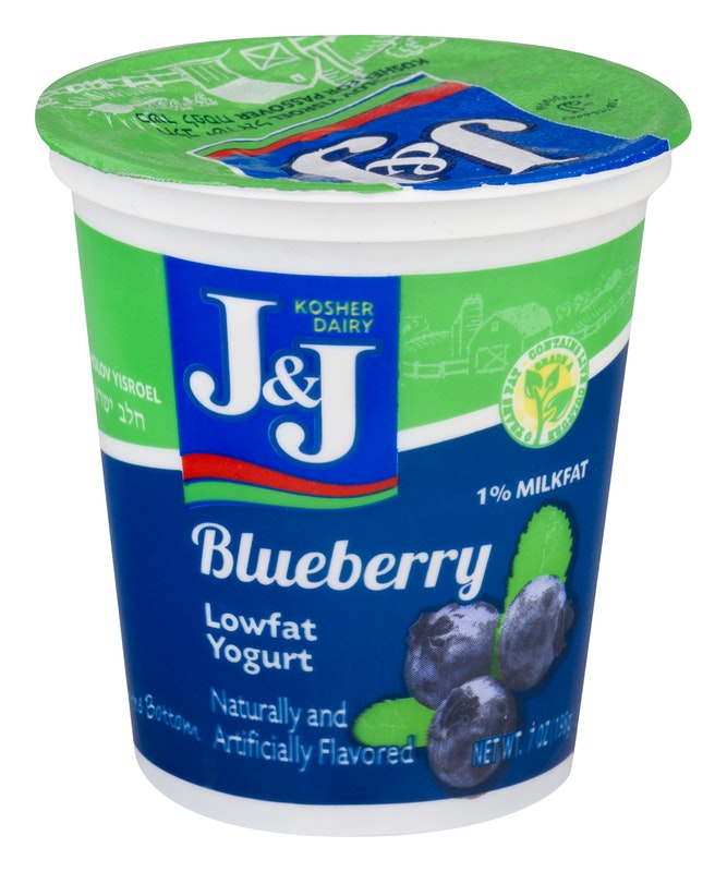 J&J Lowfat Yogurt Blueberry
