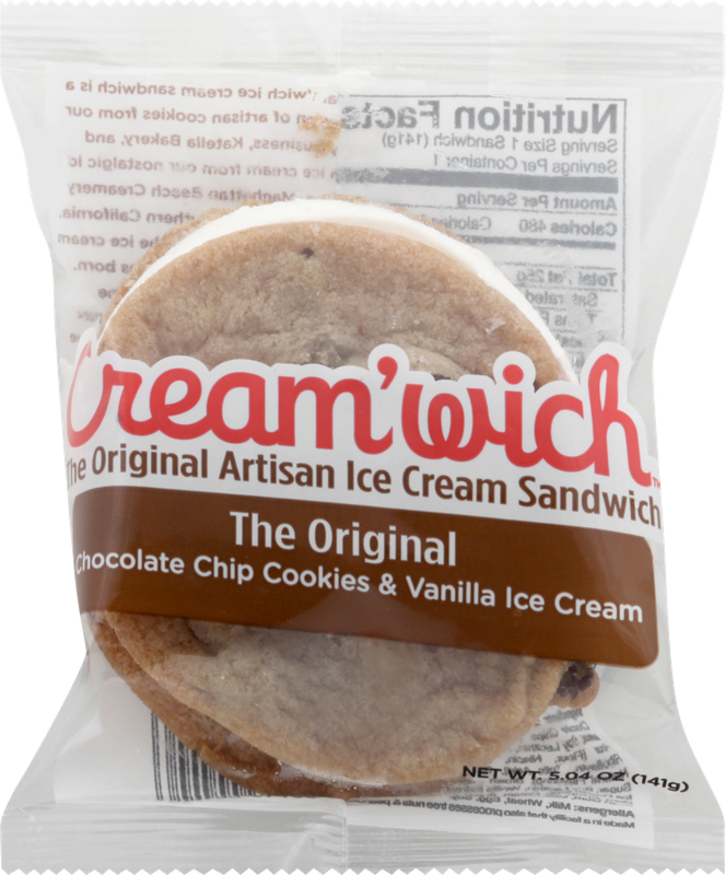 Cream'Wich The Original Ice Cream Sandwich