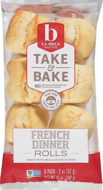 La Brea Bakery Take And Bake French Dinner Rolls