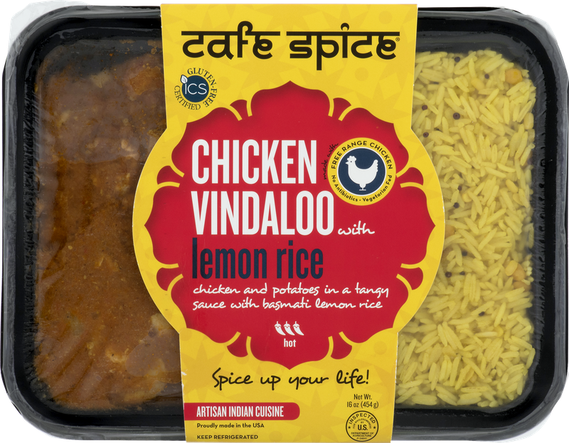 Cafe Spice Chicken Vindaloo Lemon Rice