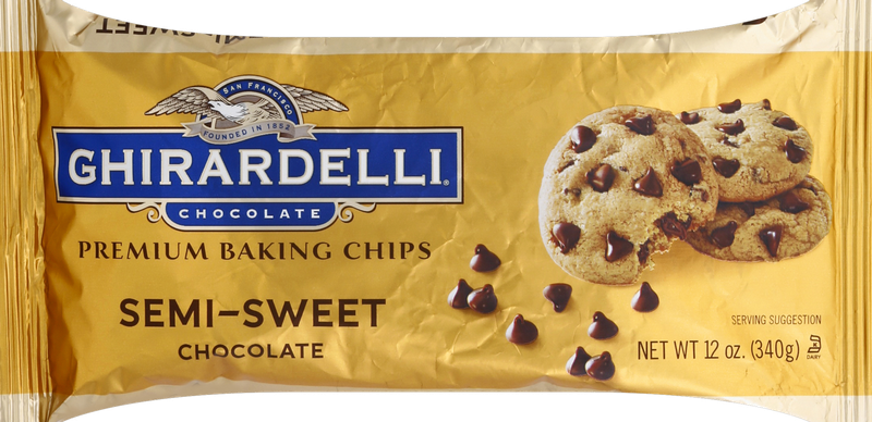 Ghirardelli Baking Chips Semi-Sweet Chocolate