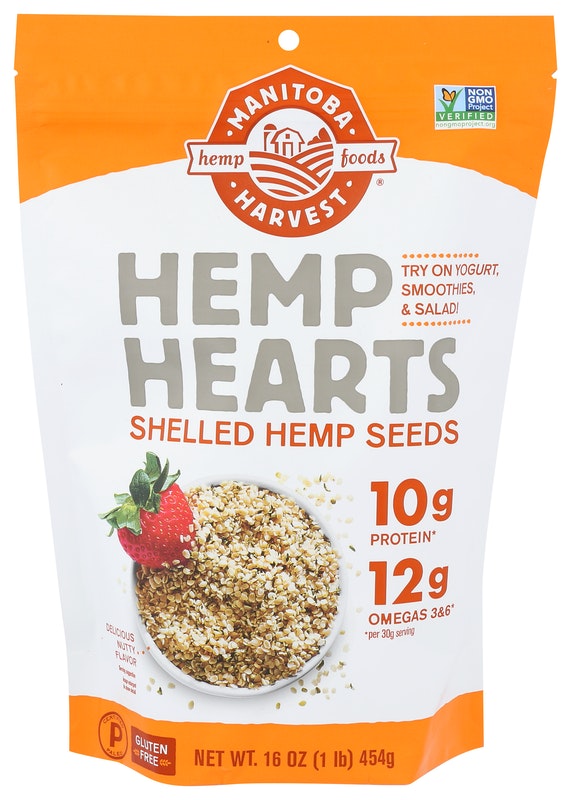 Manitoba Harvest Raw Shelled Hemp Seeds Hemp Hearts
