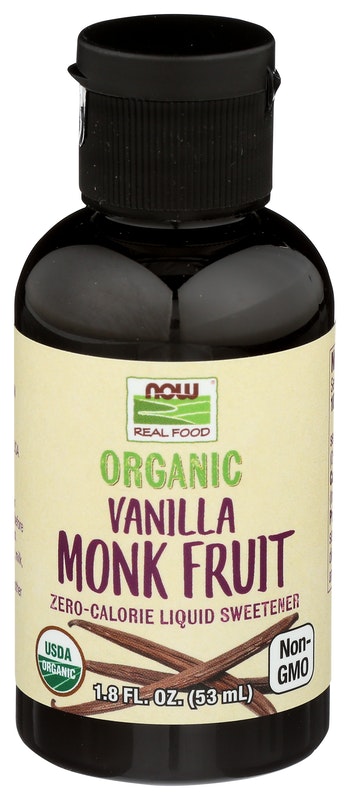 Now Foods Monk Fruit Liquid Vanilla Organic