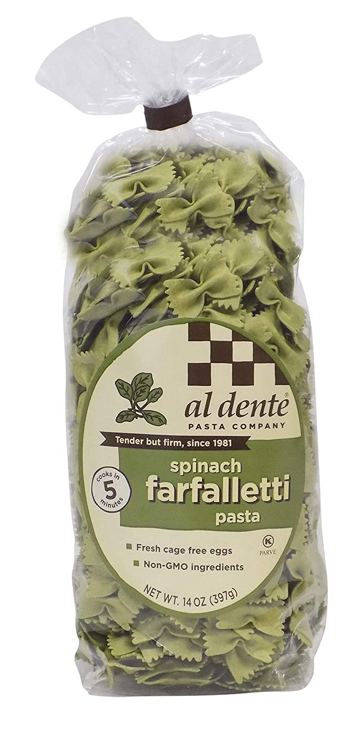Spinach Farfalletti Pasta | 6 Pack