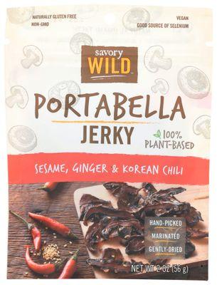 Portabella Mushroom Jerky | 12 Pack