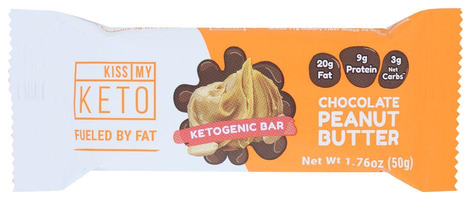 Chocolate Peanut Butter Keto Bar | 12 Pack
