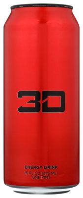 3D DRINK ENERGY RED