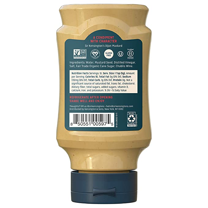 Sir Kensington's Dijon Mustard | Single Unit