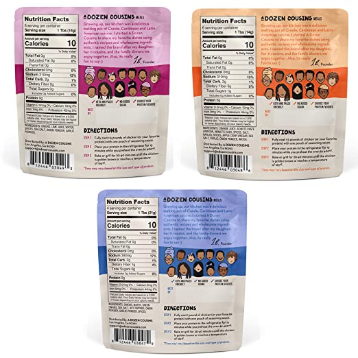 A Dozen Cousins Seasoning